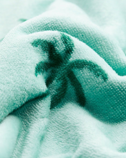 Palm Trees Towel Cape for children, detail view, available from Melly's World in Lebanon