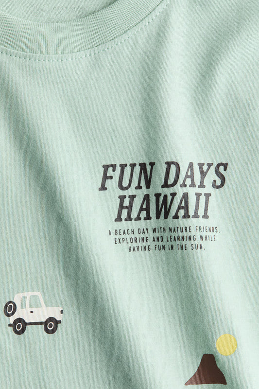 Light Green Fun Days T-Shirt - 2