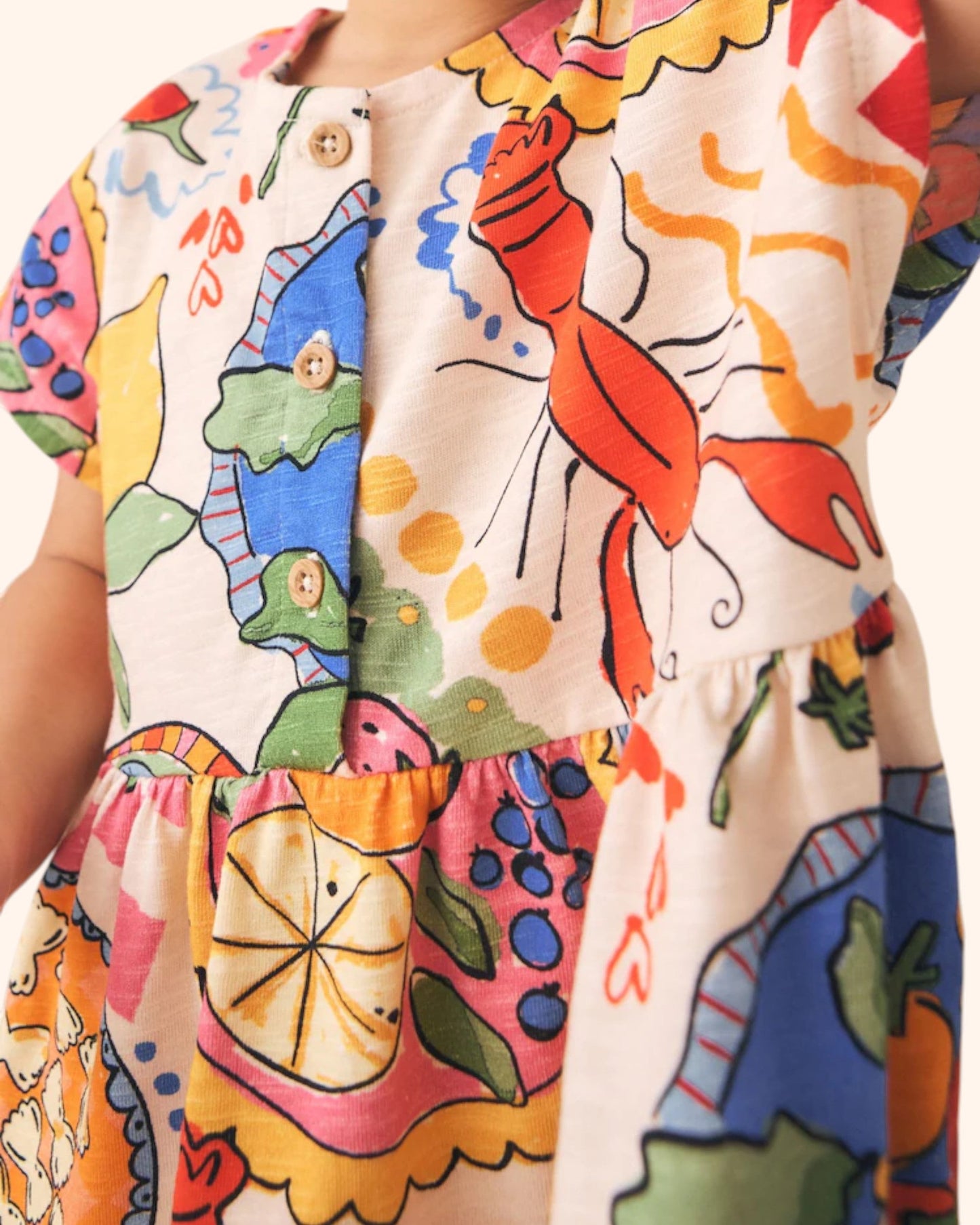 Bright Amalfi Dress - Detail 3