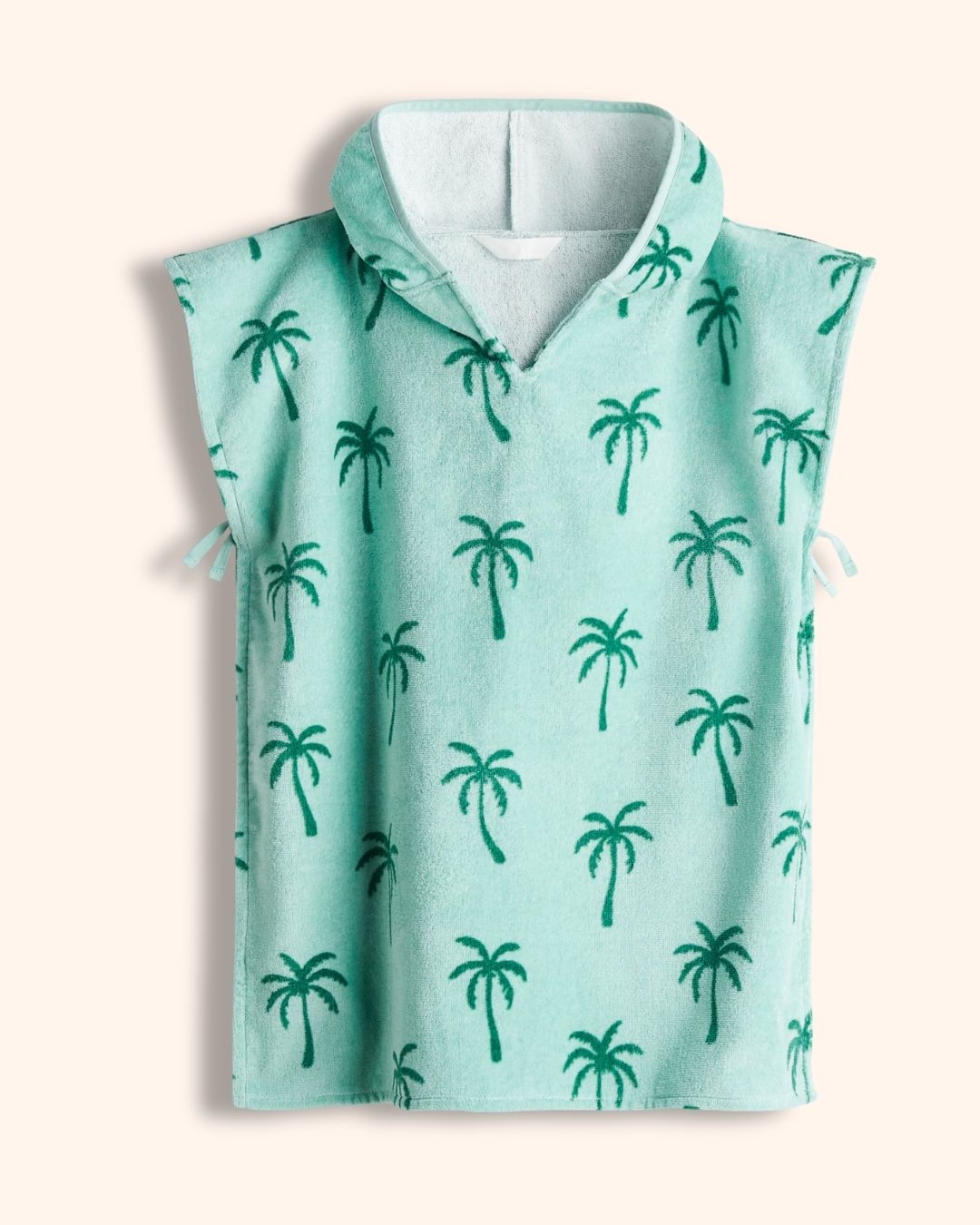 Palm Trees Towel Cape for children, available from Melly's World in Lebanon