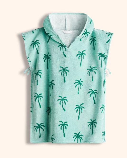 Palm Trees Towel Cape for children, available from Melly's World in Lebanon