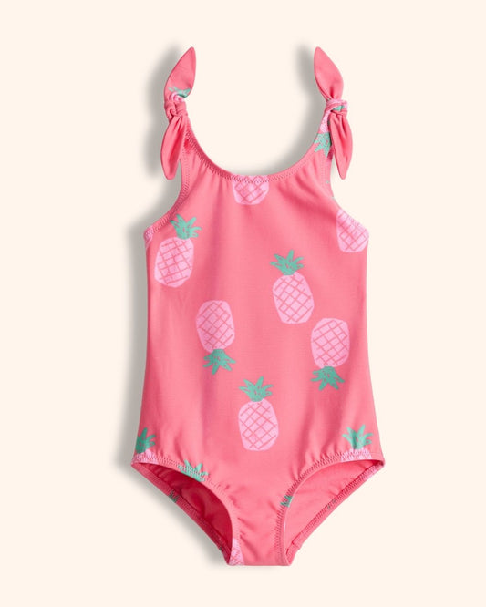 Pineapple Print Swimsuit for children, available from Melly's World in Lebanon