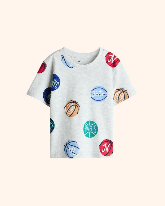 Basketball Multi-color T-shirt - 1