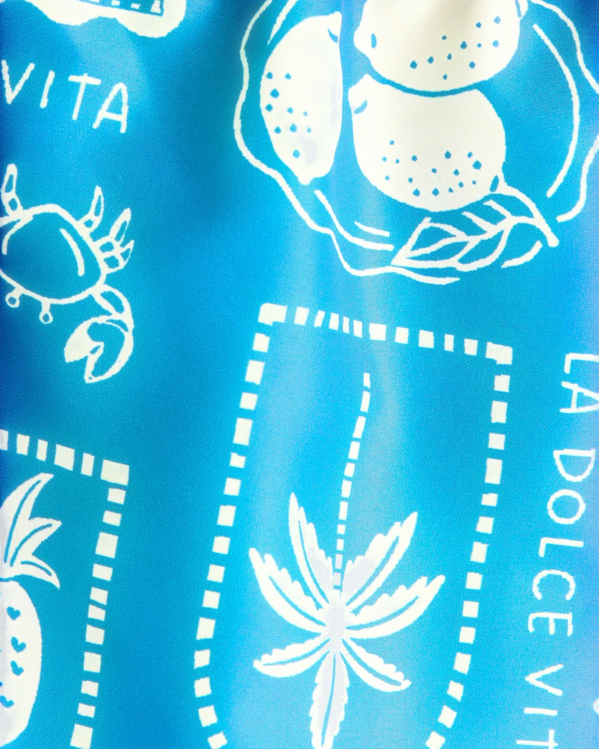 Blue La Dolce Vita Trunks - 2