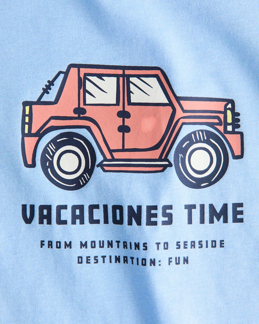 Blue Red Car T-shirt - 2