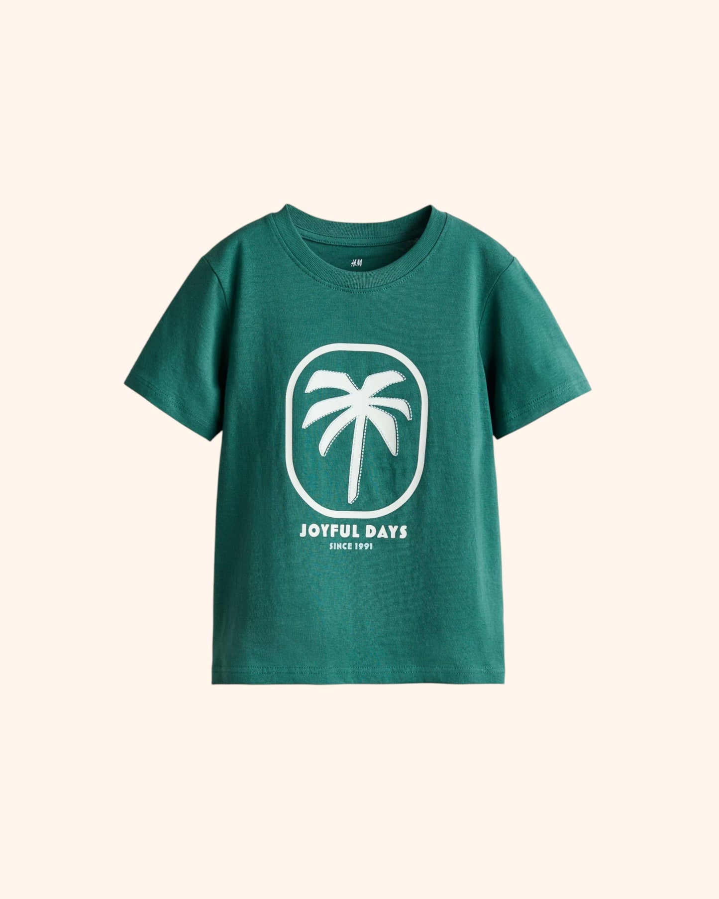 Green Palm Tree T-shirt - 1