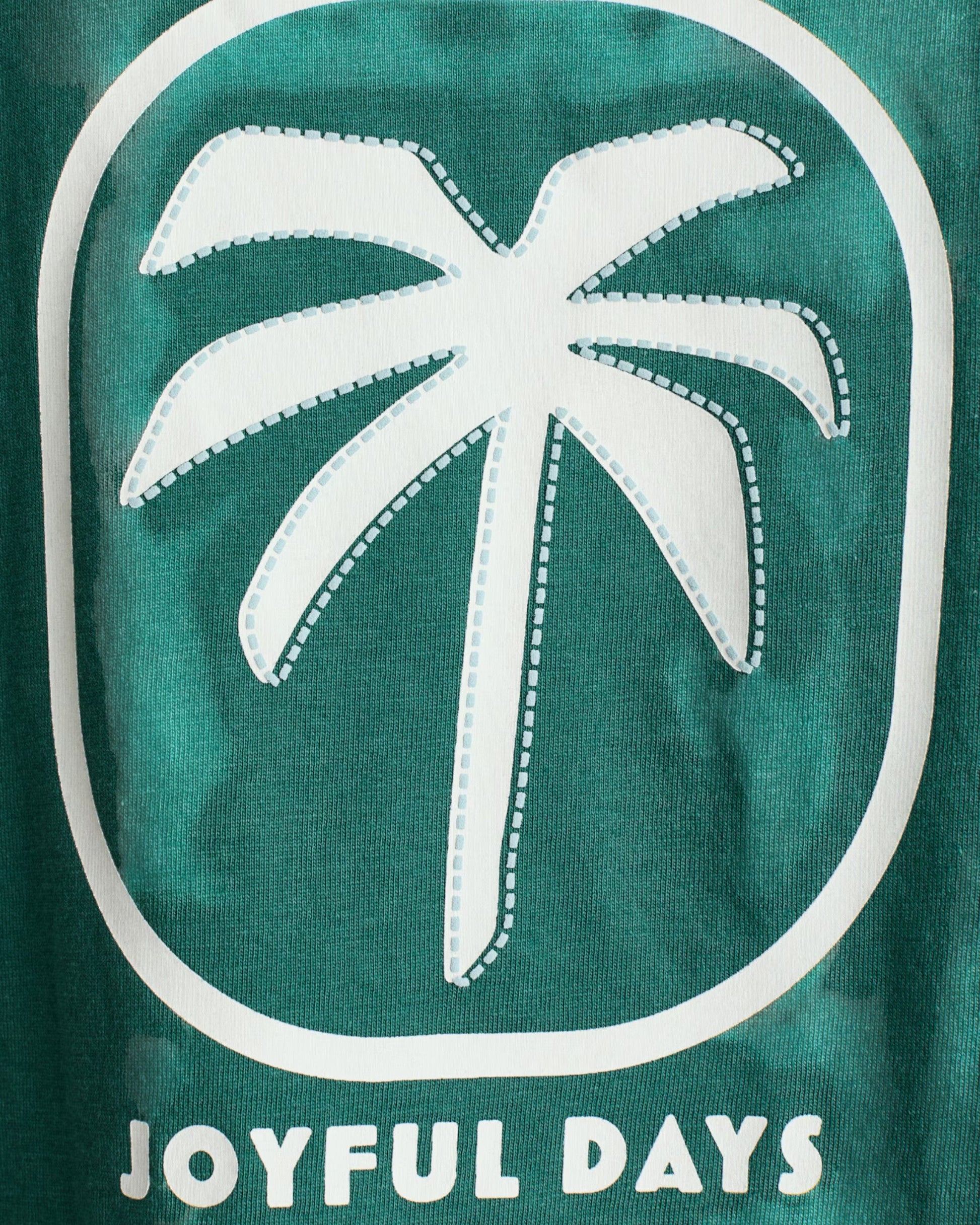 Green Palm Tree T-shirt - 2