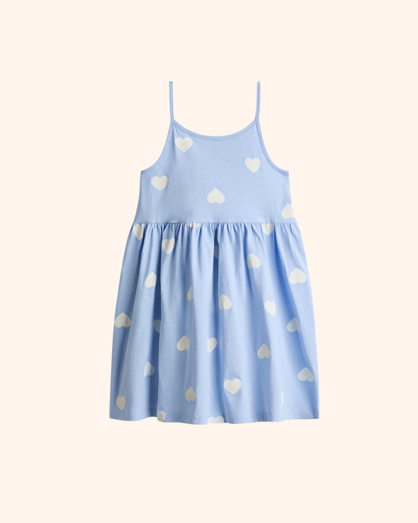 H&M UK - Light Blue Hearts Dress