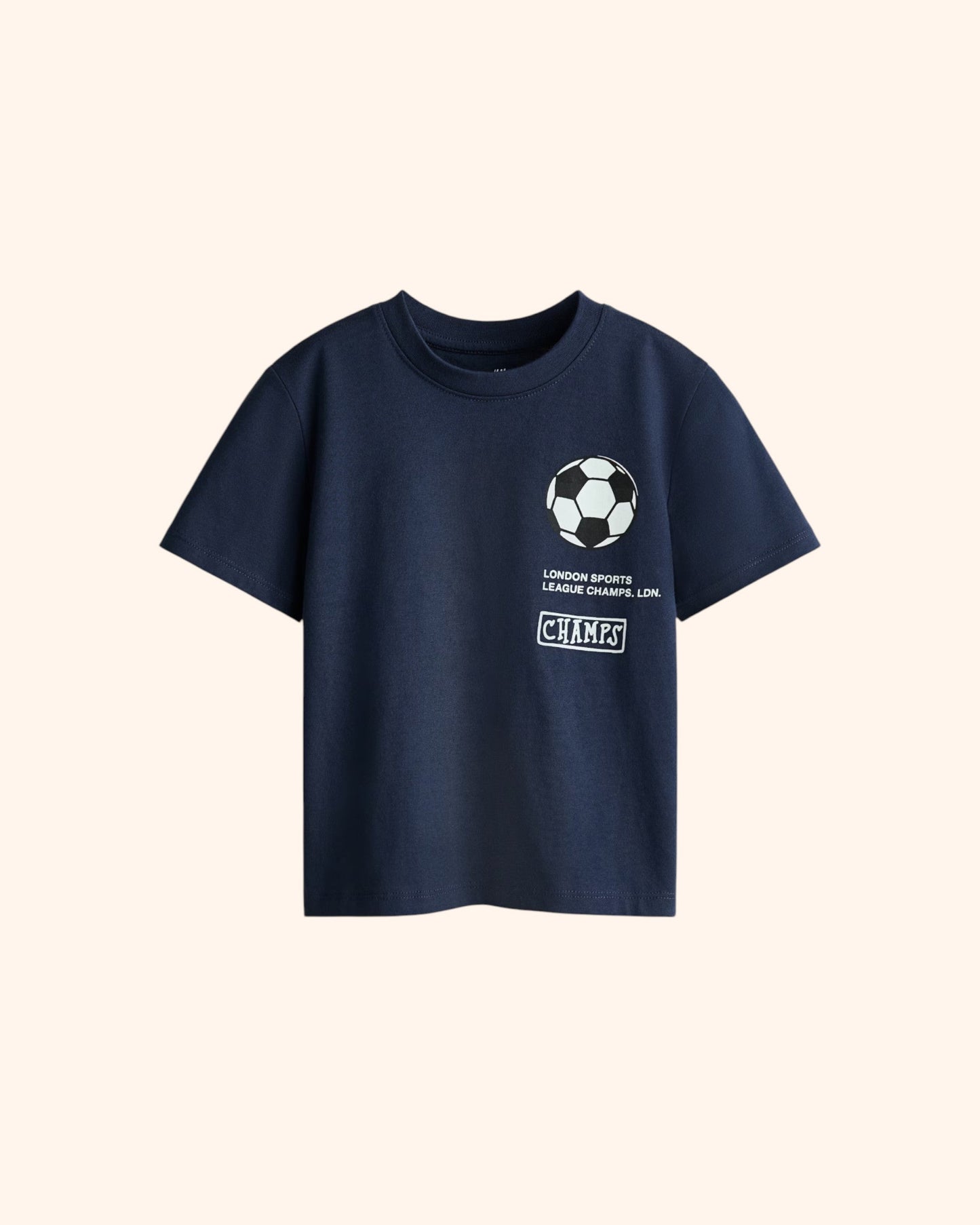Navy Football T-shirt - 1