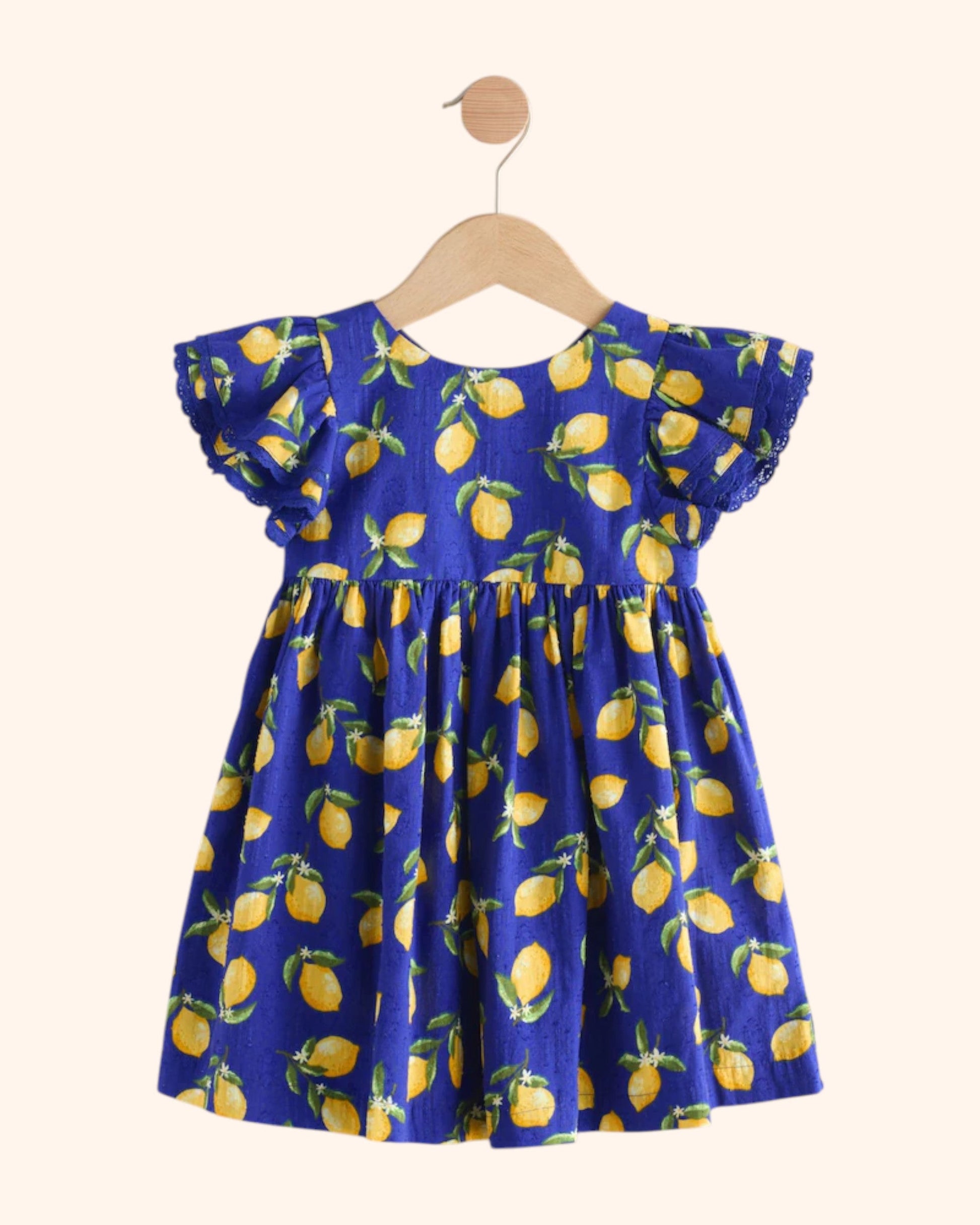 Blue Lemons Dress - Front