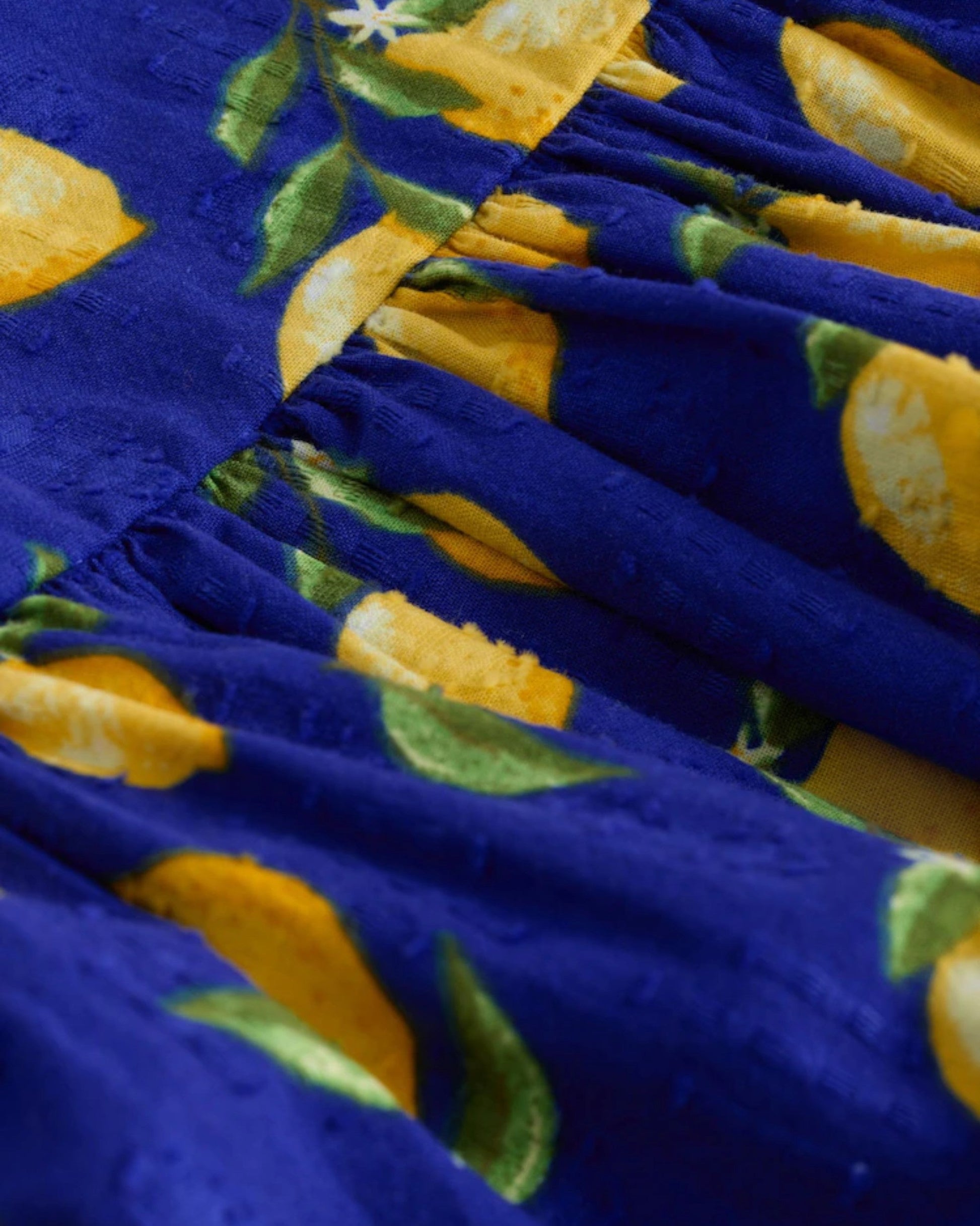 Blue Lemons Dress - Detail 1