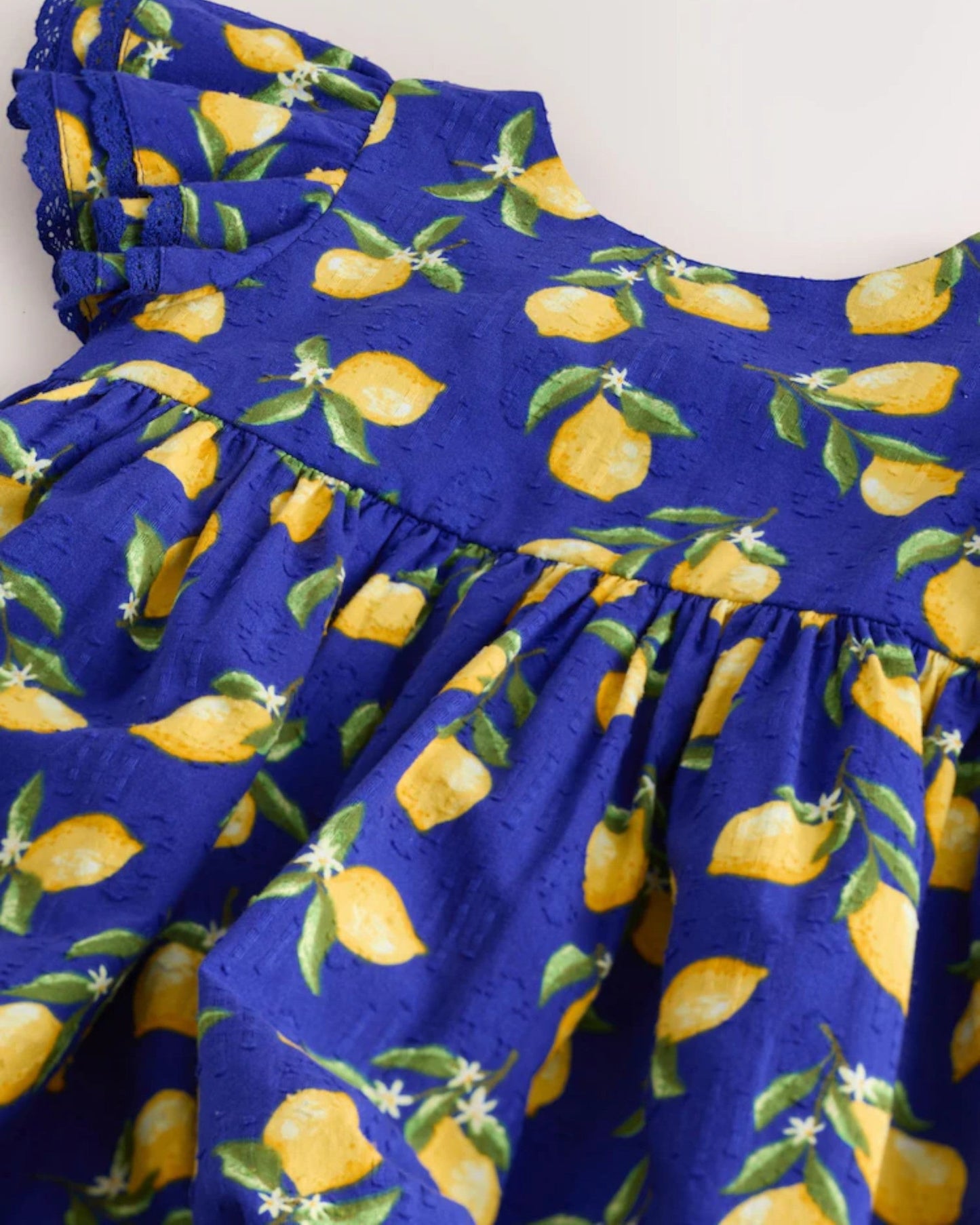 Blue Lemons Dress - Detail 2