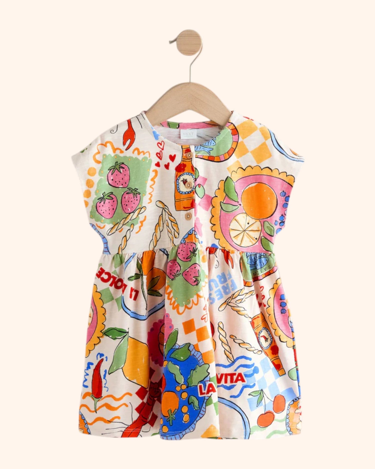 Next UK - Bright Amalfi Dress