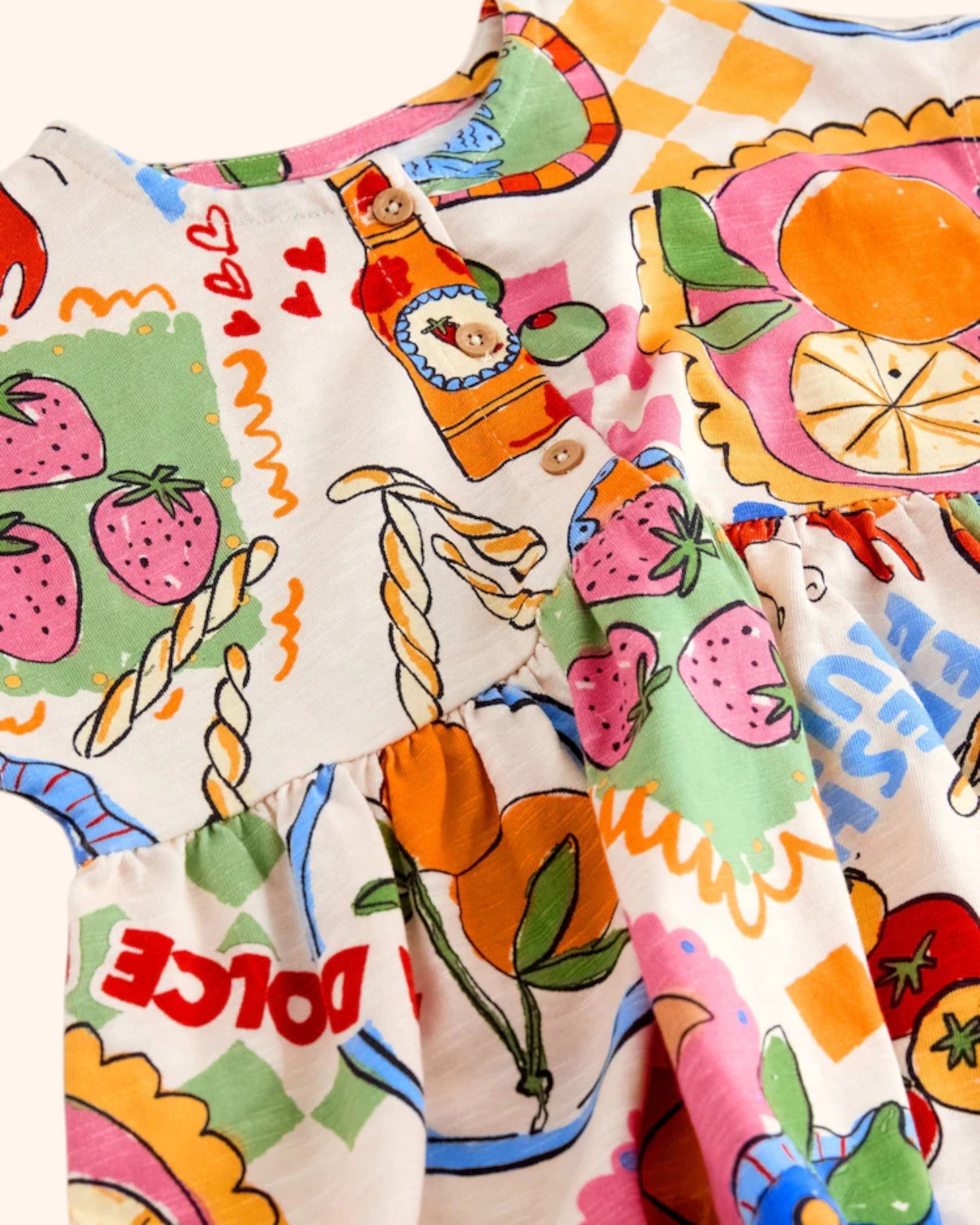 Bright Amalfi Dress - Detail 1