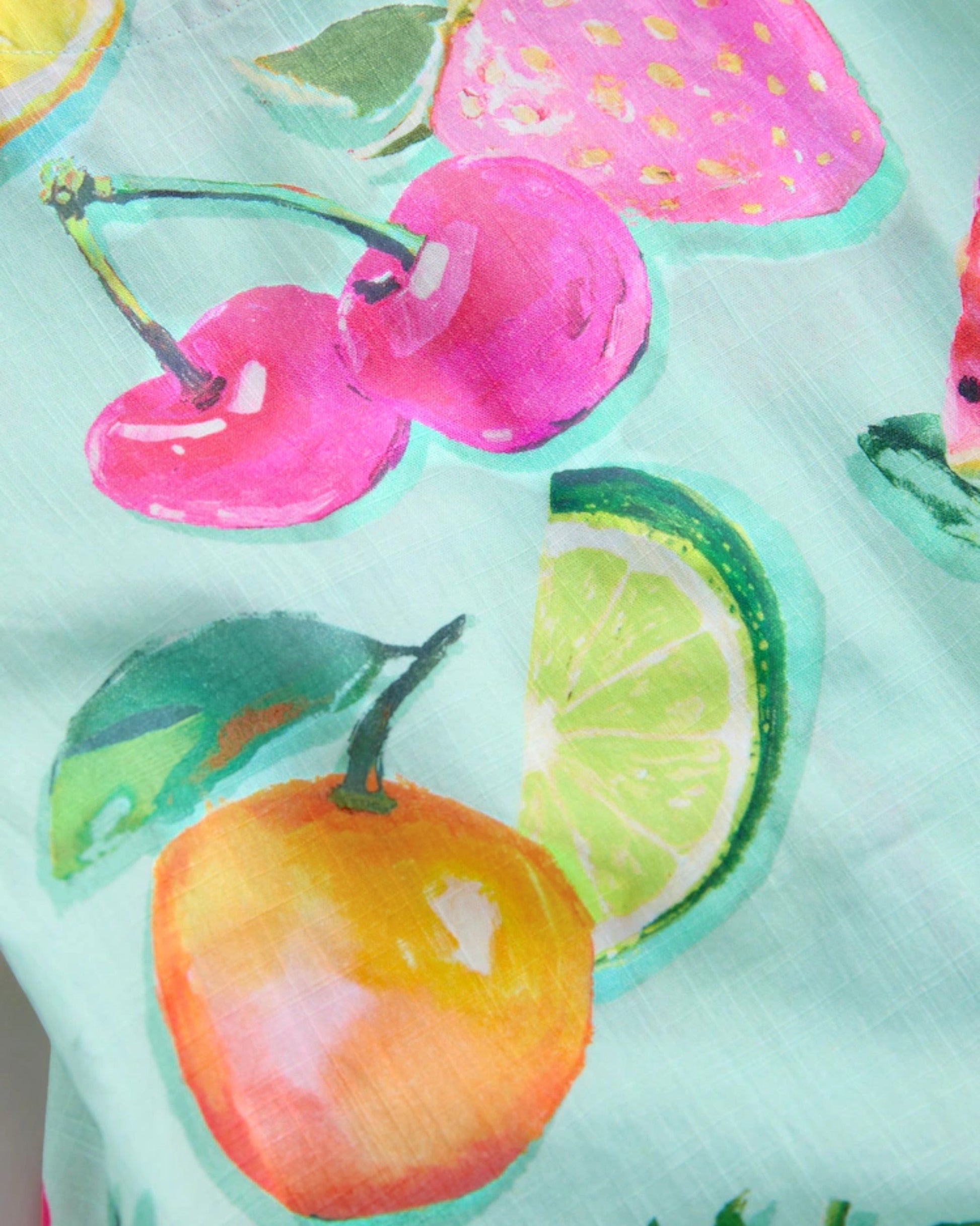 Fruit Print Dress - Detail 2
