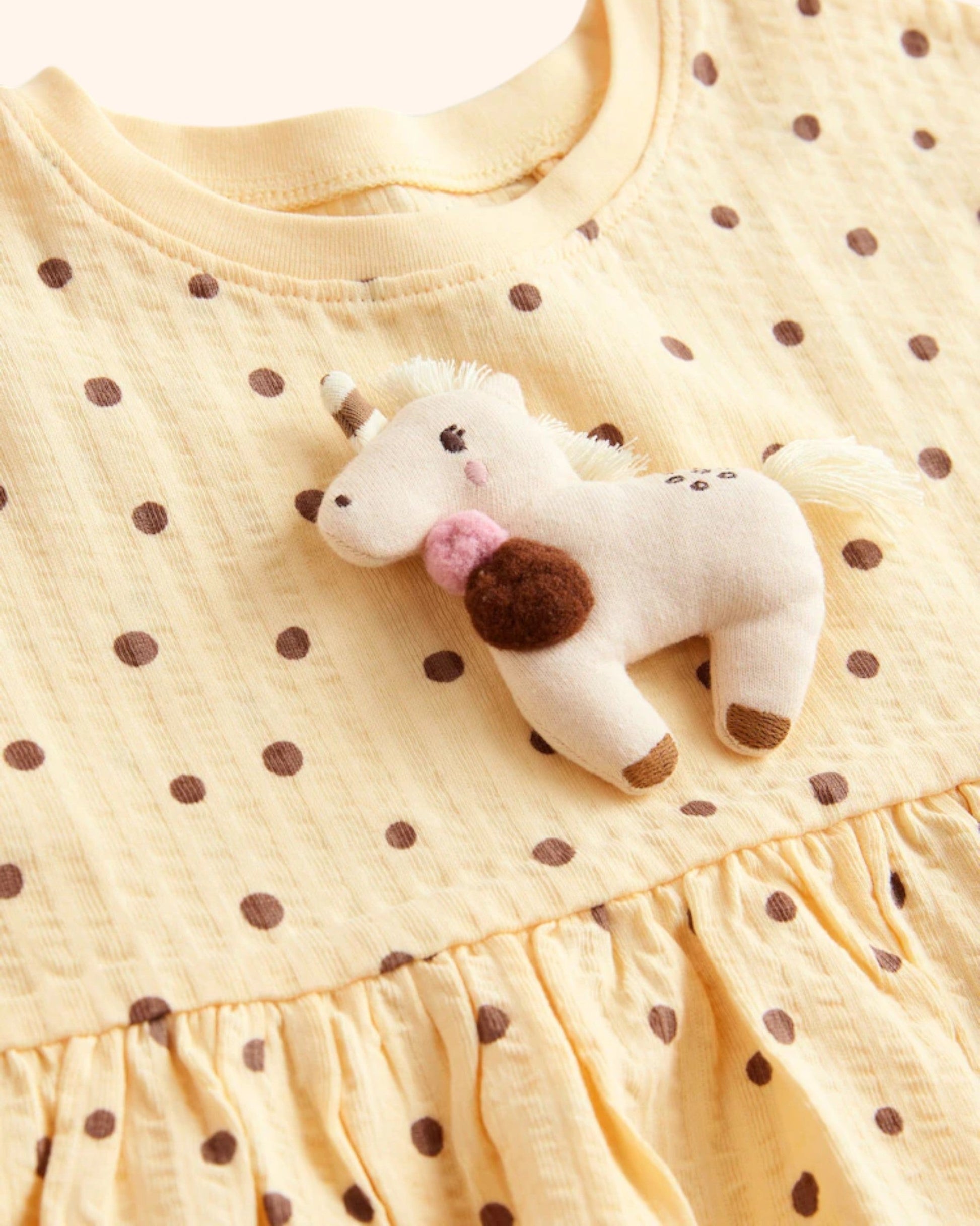 Unicorn Neutral Dress - Detail 1