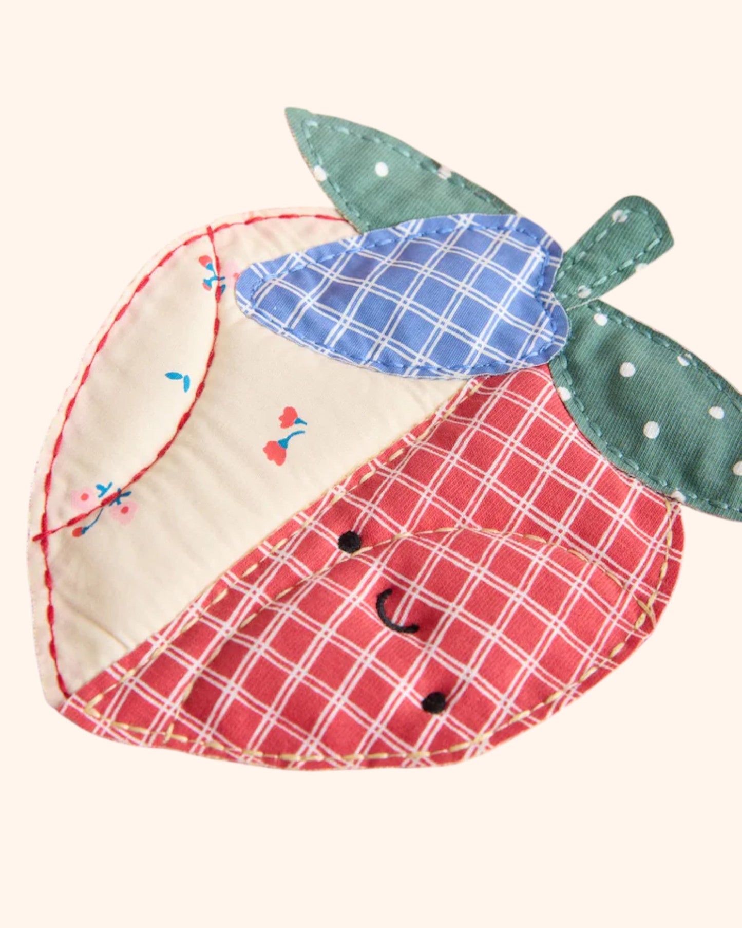 Patchwork Strawberry Dress - Detail 1