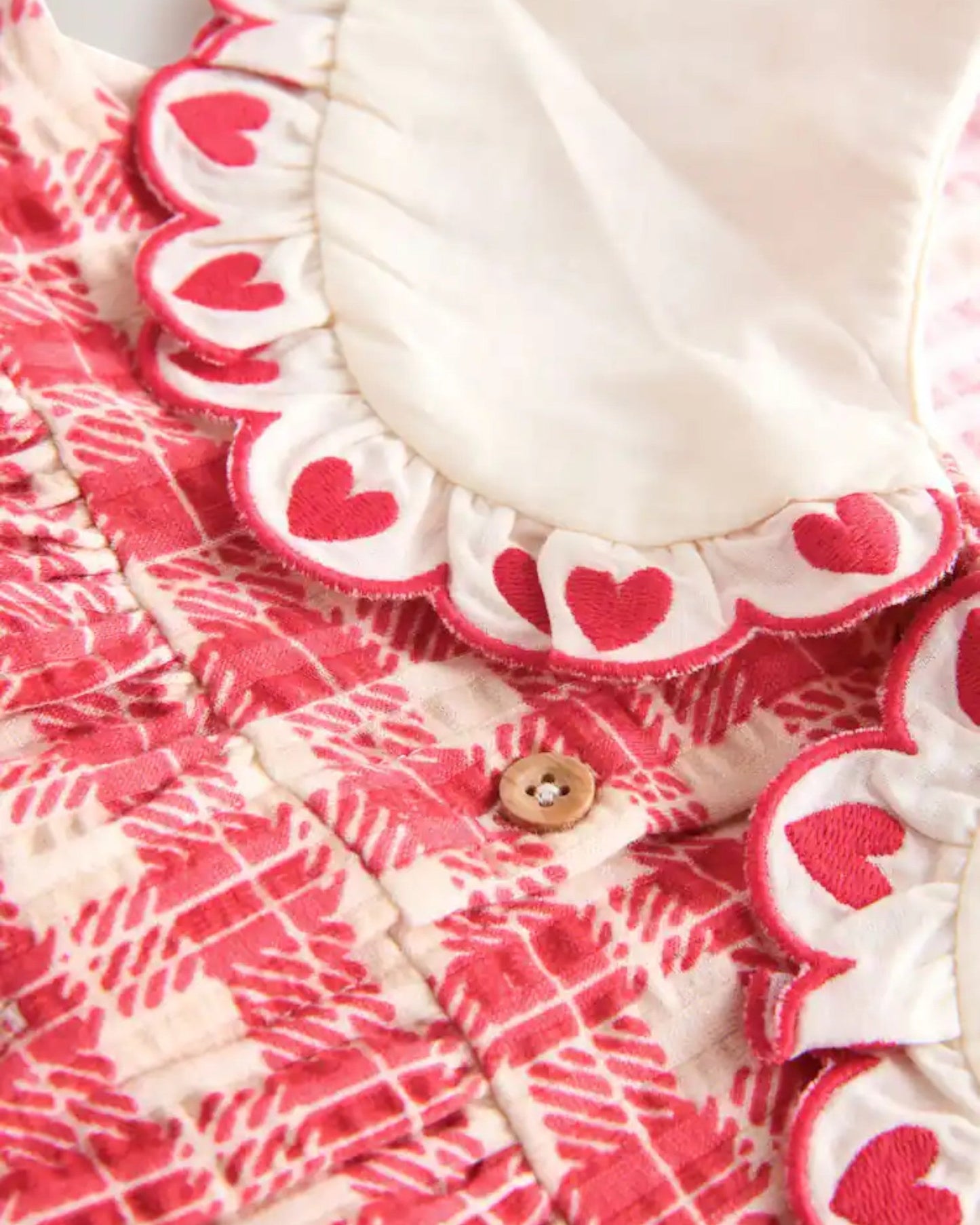 Red Check Dress - Detail 1