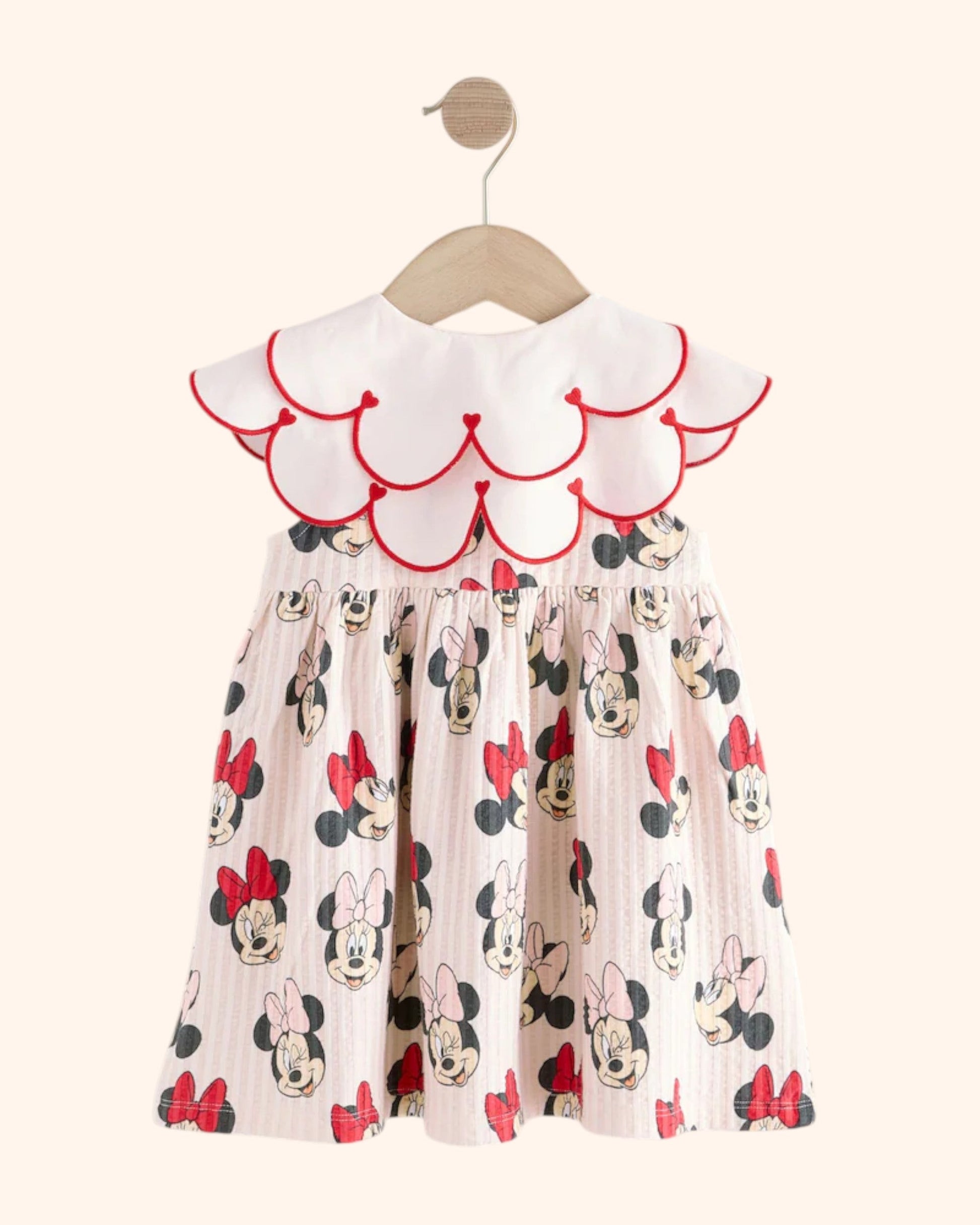 Red Minnie Dress - Back