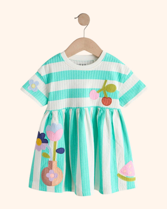 Turquoise Dress - Front