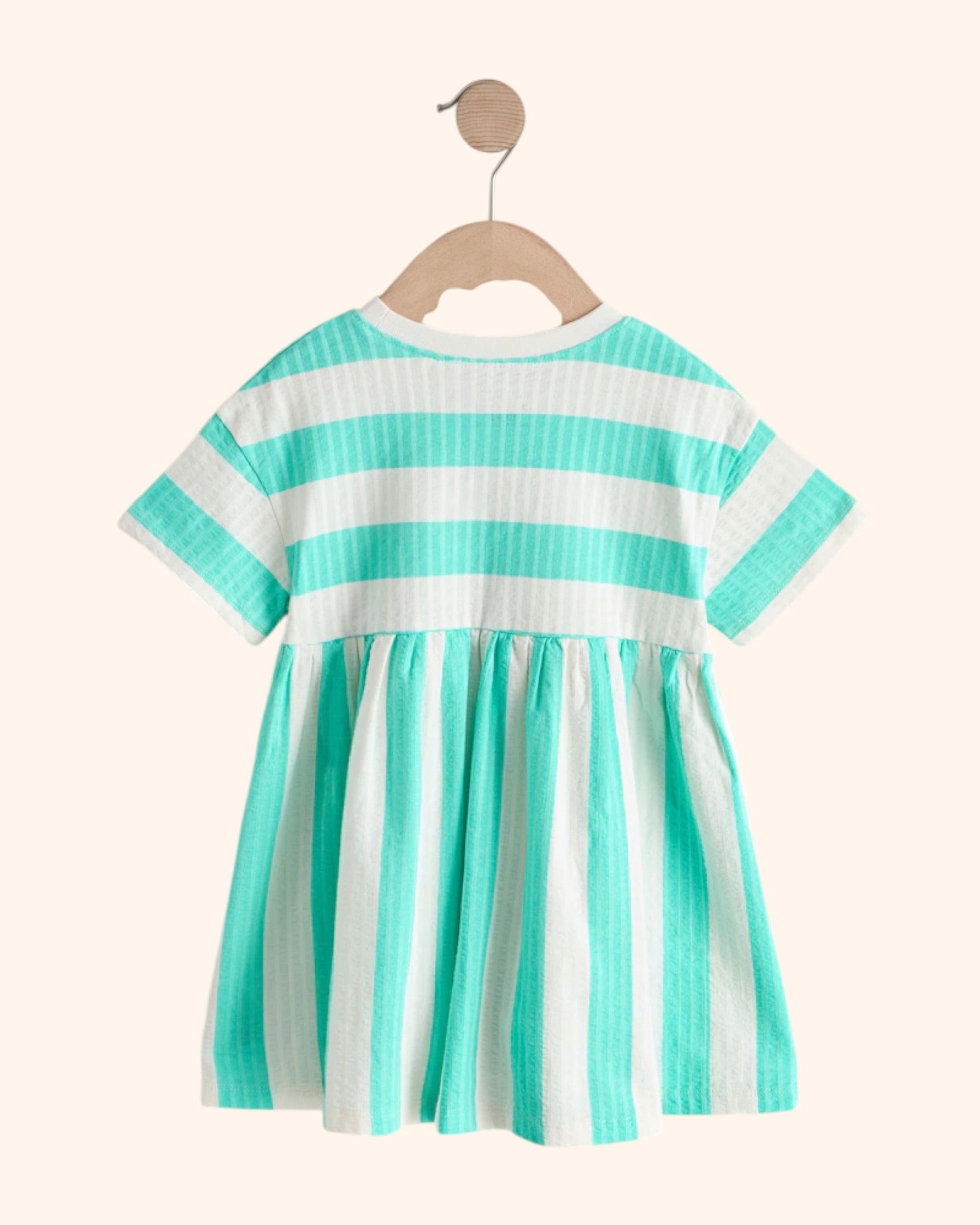 Turquoise Dress - Back