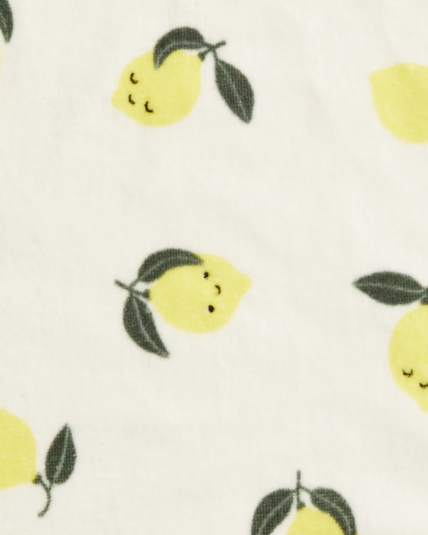 White Lemon Towel - Main