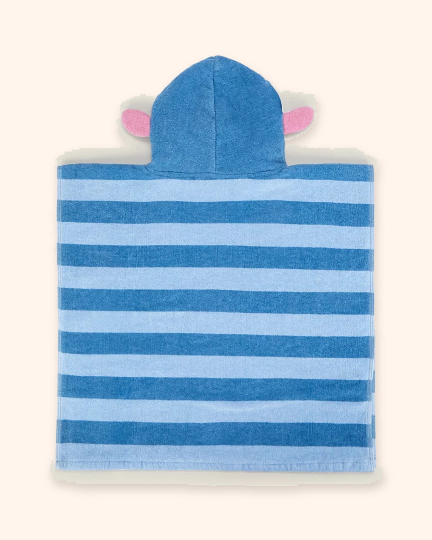 Disney Stitch Print Cotton Poncho for children, back view, available from Melly's World in Lebanon