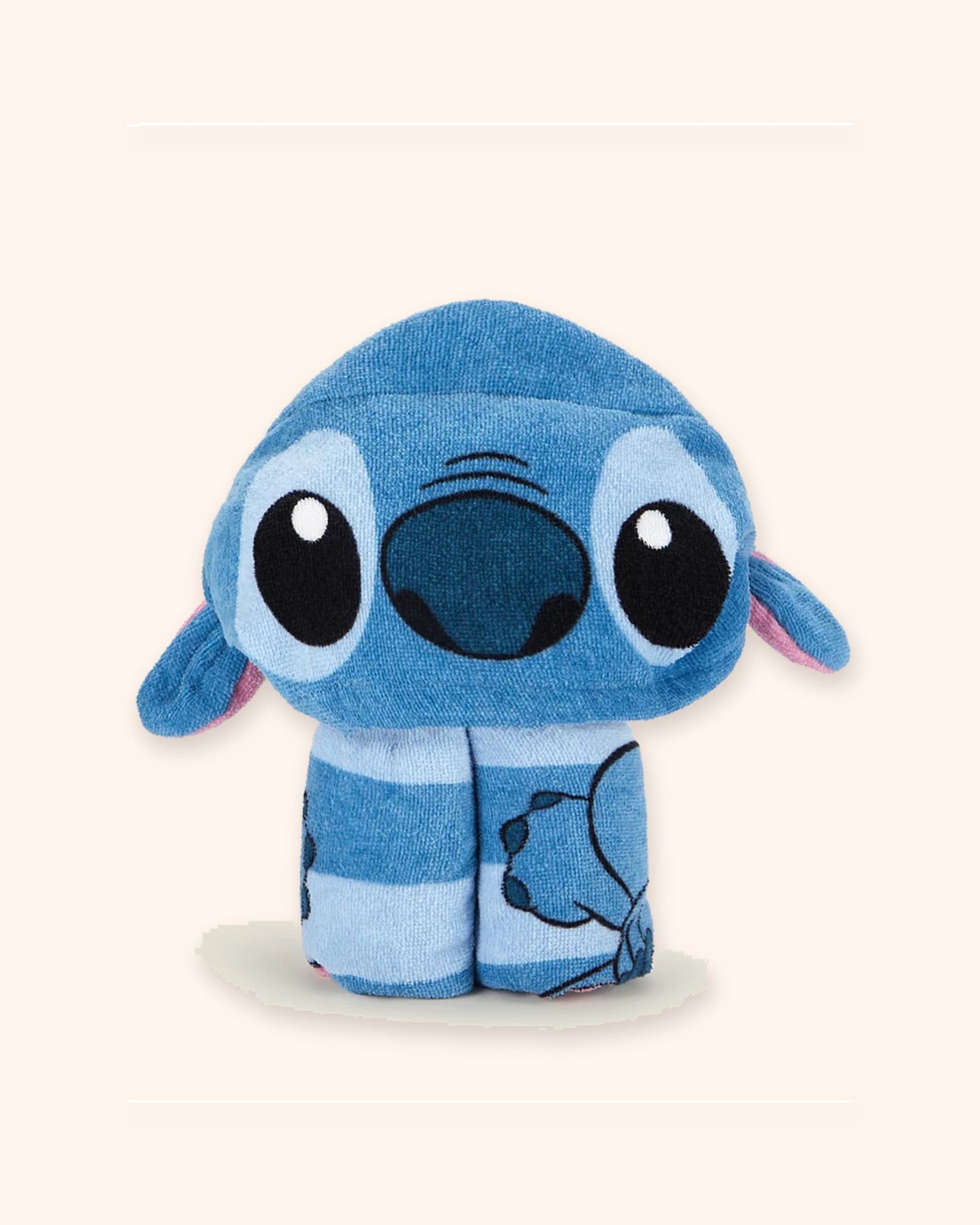 Disney Stitch Print Cotton Poncho for children, detail view, available from Melly's World in Lebanon