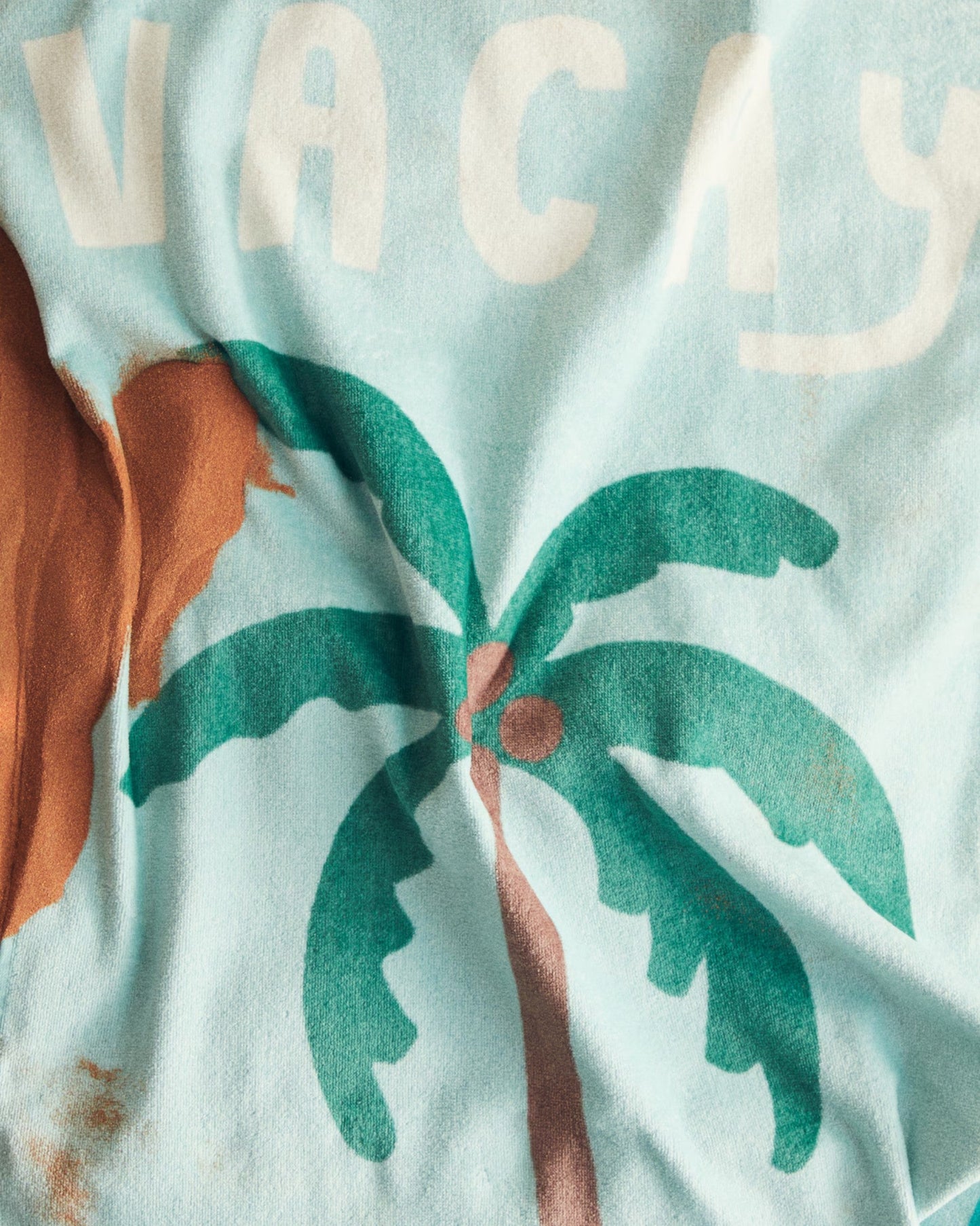 Palm Tree Bath Towel - 1