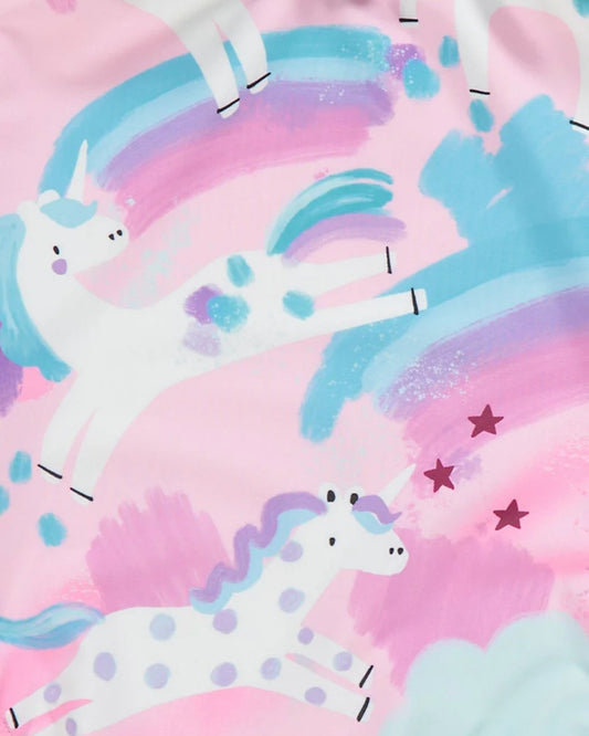 Pink Unicorn Swimsuit for children, available from Melly's World in Lebanon