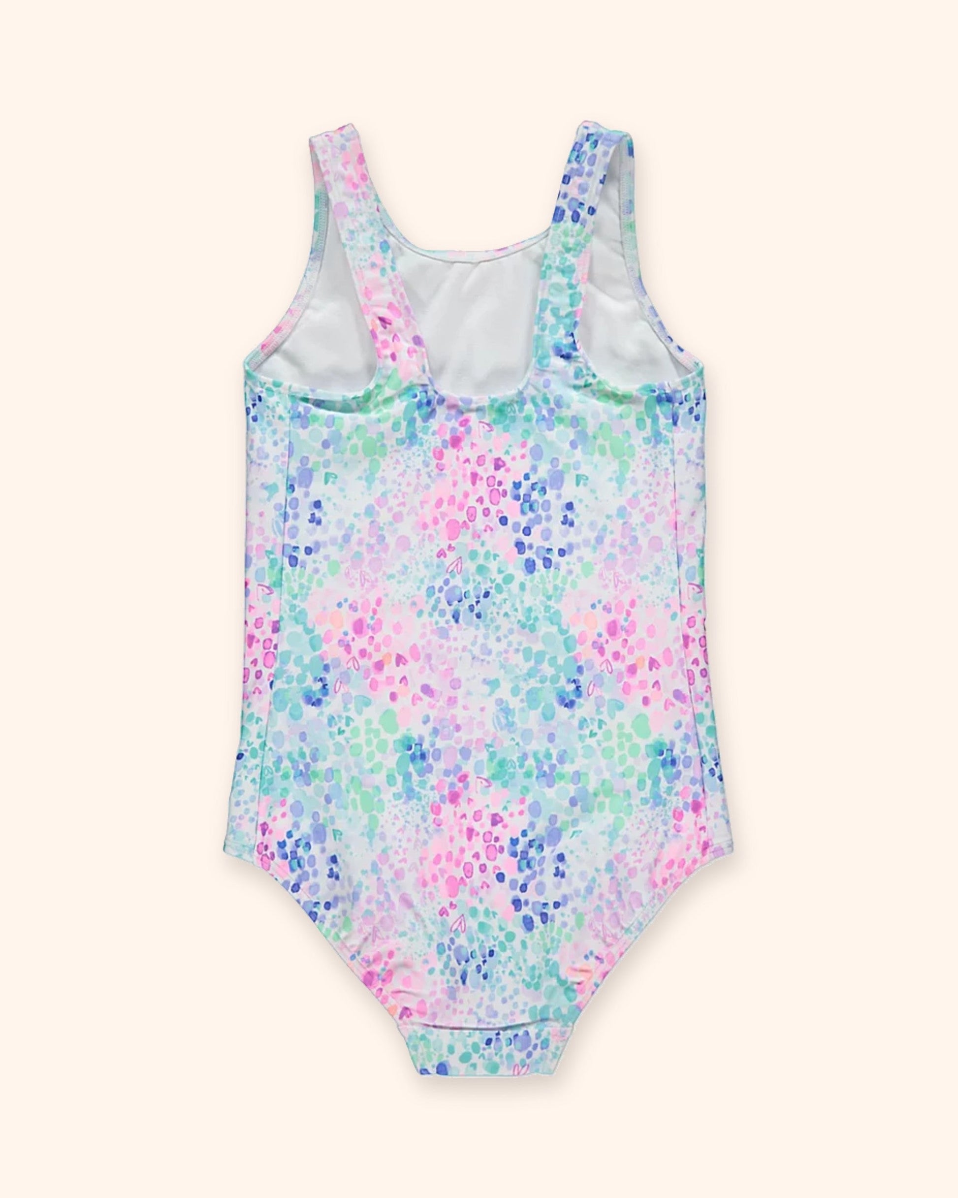 Splatter Print Swimsuit for children, available from Melly's World in Lebanon
