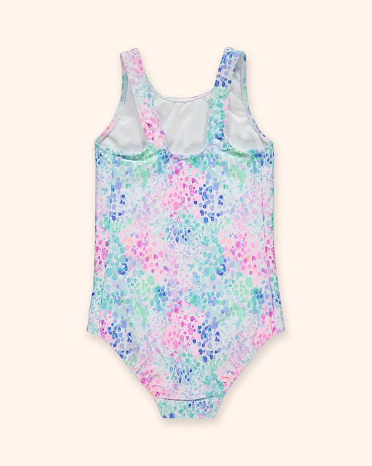 Splatter Print Swimsuit for children, available from Melly's World in Lebanon